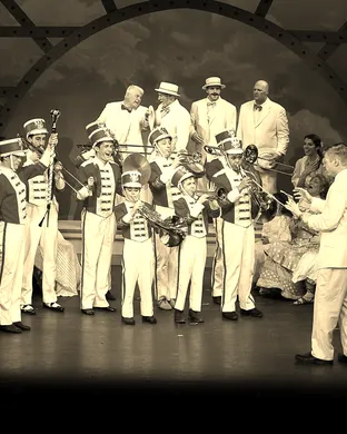 The Music Man theatre performance